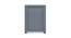 Peter Plastic Storage Cabinet Blue & Grey (Blue & Grey) by Urban Ladder - Rear View Design 1 - 591511