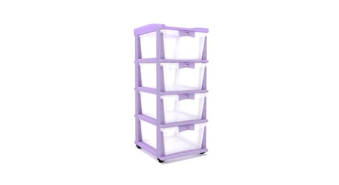 Luca Chest of Drawers - Viole& Violet (Purple) by Urban Ladder - Cross View Design 1 - 591549