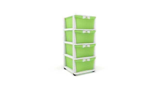 Elias Chest of Drawers - Pastel Green & Cream (Green) by Urban Ladder - Cross View Design 1 - 591551