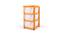 Isaac Chest of Drawers - Orang& Orange (Orange) by Urban Ladder - Design 1 Side View - 591567