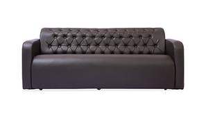 Cluster Leatherette Sofa