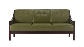 Jesse Leatherette Sofa (Green - Avocado Green)