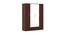 Tristar 4 Door Engineered Wood Wardrobe - Brown White (Melamine Finish) by Urban Ladder - Cross View Design 1 - 593758