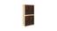 Asher Plastic Storage Cabinet Weather Brown & Biscuit (Weather Brown & Biscuit) by Urban Ladder - Cross View Design 1 - 593763
