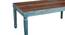 Danna Solid Wood 6 Seater Dining Table with 4 Chairs (Blue, Blue Finish) by Urban Ladder - Ground View Design 1 - 593833