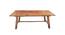 Gemma Solid Wood 6 Seater Dining Table with 6 Chairs (Teak Finish, Teak) by Urban Ladder - Design 1 Details - 593912