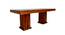 Clapton Solid Wood 6 Seater Dining Table with 4 Chairs & 1 Bench (Teak Finish, Teak) by Urban Ladder - Design 1 Close View - 593949