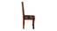 Mathis Solid Wood 6 Seater Dining Table with 4 Chairs (Vintage Black & Teak, Vintage Black & Teak Finish) by Urban Ladder - Design 1 Storage Image - 594126