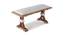 Nicole Solid Wood 6 Seater Dining Table with 4 Chairs & 1 Bench (Teak Finish, Teak) by Urban Ladder - Design 1 Storage Image - 594204