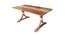 Traci Solid Wood 6 Seater Dining Table with 4 Chairs & 1 Bench (Teak Finish, Teak) by Urban Ladder - Design 1 Close View - 594296