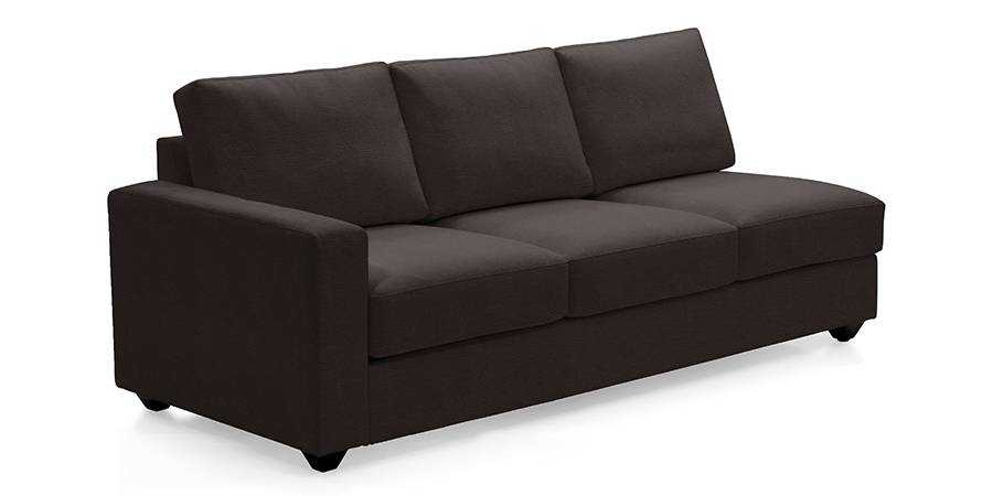  Apollo Sectional Leatherette Sofa Cappuccino - Urban Ladder