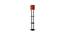 Hope Red Cotton Shade Floor Lamp With Red Solid Wood Base (Red) by Urban Ladder - Design 1 Side View - 594760