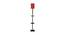 Hope Red Cotton Shade Floor Lamp With Red Solid Wood Base (Red) by Urban Ladder - Ground View Design 1 - 594774