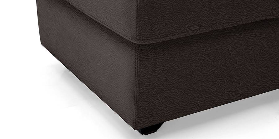  Apollo Sectional Leatherette Sofa Cappuccino - Urban Ladder