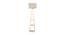 Brinley Beige Cotton Shade Floor Lamp With Beige Solid Wood Base (Beige) by Urban Ladder - Front View Design 1 - 594945