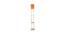 Nash Orange Cotton Shade Floor Lamp With Orange Solid Wood Base (Orange) by Urban Ladder - Front View Design 1 - 595281