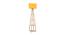 Briar Yellow Cotton Shade Floor Lamp With Yellow Solid Wood Base (Yellow) by Urban Ladder - Front View Design 1 - 595290
