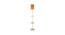 Nash Orange Cotton Shade Floor Lamp With Orange Solid Wood Base (Orange) by Urban Ladder - Ground View Design 1 - 595335