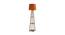 Hazel Orange Cotton Shade Floor Lamp With Orange Engineered Wood Base (Orange) by Urban Ladder - Design 1 Side View - 595441