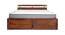Admire Solid Wood King Size Box Storage Bed (King Bed Size, HONEY Finish) by Urban Ladder - - 