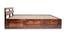 Admire Solid Wood King Size Box Storage Bed (King Bed Size, HONEY Finish) by Urban Ladder - - 