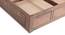 Admire Solid Wood King Size Box Storage Bed (King Bed Size, HONEY Finish) by Urban Ladder - - 