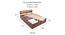 Admire Solid Wood King Size Box Storage Bed (King Bed Size, HONEY Finish) by Urban Ladder - - 