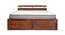 Admire Solid Wood Queen Size Box Storage Bed (Queen Bed Size, HONEY Finish) by Urban Ladder - - 