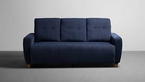 Yolo Fabric Sofa (Berry Blue)