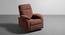 Smith Fabric 3 Seater Manual Recliner in Turkish Brown Colour (Three Seater, Turkish Brown) by Urban Ladder - Front View Design 1 - 595835