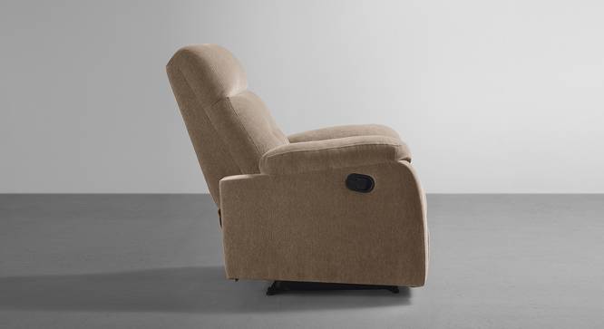 Smith Fabric 3 Seater Manual Recliner in Belgian Beige Colour (Three Seater, Belgian Blue) by Urban Ladder - Cross View Design 1 - 595841