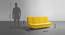 Smith 3 Seater Manual Sofa cum Bed in Yellow (Sunshine Yellow) by Urban Ladder - Design 1 Dimension - 595861