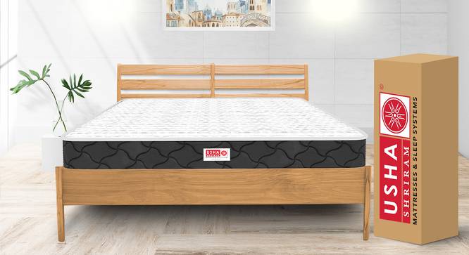 Rizewell Bamboo Fabric Double Size Pocket Spring Mattress (6 in Mattress Thickness (in Inches), 72 x 42 in Mattress Size) by Urban Ladder - Design 1 Full View - 598001