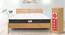 Rizewell Bamboo Fabric Queen Size Pocket Spring Mattress (6 in Mattress Thickness (in Inches), 75 x 66 in Mattress Size) by Urban Ladder - Design 1 Full View - 598034