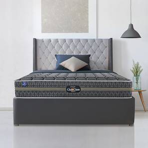 King Size Mattress Design Club Class Platinum Orthopedic Back Pain Relief Dual Comfort Medium Soft & Hard Bed Mattress - King Size (Grey, King Mattress Type, 6 in Mattress Thickness (in Inches), 72 x 72 in Mattress Size)