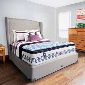 Springfit Design Pro Activ Flow Orthopedic Memory Foam Medium Soft Pocket Spring Hotel Comfort Bed Mattress - Double Size (8 in Mattress Thickness (in Inches), 78 x 48 in (Standard) Mattress Size, Double Mattress Type)