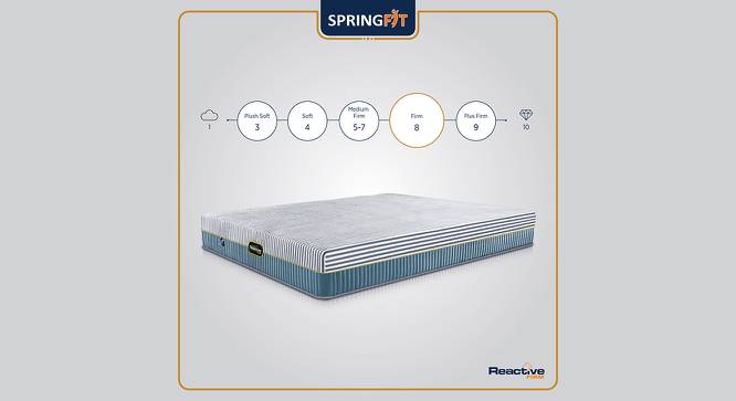 Reactive Firm Orthopedic Hr Foam Spine Support Luxury Bed Mattress - Single Size (Grey, Single Mattress Type, 5 in Mattress Thickness (in Inches), 72 x 36 in Mattress Size) by Urban Ladder - Front View Design 1 - 599986