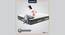 Pro Activ Plus Orthopedic Memory Foam Back Support Medium Soft Luxury Bed Mattress - Single Size (White, Single Mattress Type, 78 x 36 in (Standard) Mattress Size, 5 in Mattress Thickness (in Inches)) by Urban Ladder - Rear View Design 1 - 601307