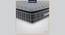 Club Class Petals Eurotop Model Ortho Memory Foam Spine Support Luxury Bed Mattress - King Size (Grey, King Mattress Type, 75 x 72 in Mattress Size, 10 in Mattress Thickness (in Inches)) by Urban Ladder - Rear View Design 1 - 601496