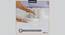 Pro Activ Flow Orthopedic Memory Foam Medium Soft Pocket Spring Hotel Comfort Bed Mattress - Double Size (Blue, 8 in Mattress Thickness (in Inches), 78 x 48 in (Standard) Mattress Size, Double Mattress Type) by Urban Ladder - Rear View Design 1 - 601574