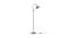 Garnet Nickel Shade Floor Lamps With Silver Metal Base (Nickel) by Urban Ladder - Front View Design 1 - 604032