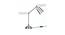 Pippi Nickel Shade Table Lamp With Silver Metal Base (Nickel) by Urban Ladder - Design 1 Side View - 604066