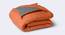 Orange Solid 220 GSM Synthetic Fiber Single Comforter (Orange, Single Size) by Urban Ladder - - 