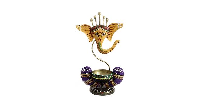 Donald Multicolor Metal Tealight Holder (Multicolor) by Urban Ladder - Front View Design 1 - 604296