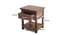 Snooze Bedside Table (Teak Finish) by Urban Ladder - Dimension Design 1 - 604690