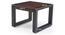 Altura Coffee Table with Nested Stools (Two-Tone Finish) by Urban Ladder - Dimension Design 1 - 