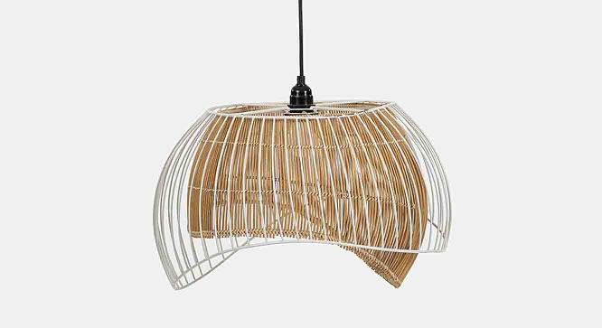 Ivy Natural Iron Hanging Lights (White) by Urban Ladder - Front View Design 1 - 605649