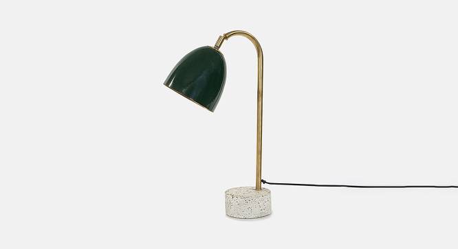 Wren Green Table Lamps With Gold metal Base (Green) by Urban Ladder - Front View Design 1 - 605671