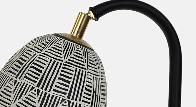 Zinnia multicolor Table Lamps With Gold metal Base (Multicolor) by Urban Ladder - Design 1 Side View - 605701