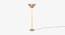 Flora gold Floor Lamps With Gold Iron Base (Gold) by Urban Ladder - Front View Design 1 - 605738